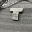 Chico's Chico’s Silver gray Long Sleeved Cardigan Duster 2 / medium Photo 3