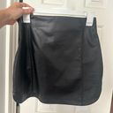 ZARA Leather Skirt Photo 0