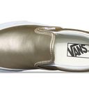 Vans  classic slip on muted metallic gold/true white womans 9.5 men’s 8 NWT Photo 1