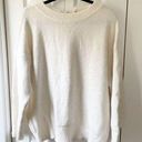 ZARA  Oversized Cream Cozy Tie Detail Sweater Photo 0