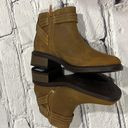 Clarks Collection Women's Dark Tan Leather Maye Strap Ankle Boots Sz 5M. Photo 5