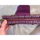 Banana Republic Women's  Purple Tweed & leather Clutch Photo 1