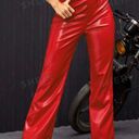 SheIn ICON Bikercore High Waist Straight PU Leather Pants Photo 0