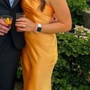 Selfie Leslie Orange Maxi Dress Photo 1