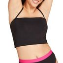 NWT Andie Swim The Aruba Halter Swim Stretch Top Adjustable Tie XS Black #2587 Photo 3