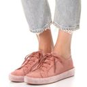 Joie New  DarylLight Mauve Velvet Sneakers Photo 0