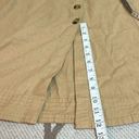Universal Threads  wheatfield tan button front A-Line linen blend midi skirt Photo 8