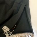 STAUD NWT  Kaz Top Rhinestone Crystal Fringe Black Crop Top Bling Cowgirl size 10 Photo 11