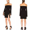 Alexis  Sterre Off Shoulder High Slit Bell Sleeve
Mini Dress, Excellent Condition Photo 1