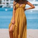 Cupshe Ruffled Halter Maxi Dress Photo 0