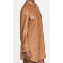 BB Dakota by Steve Madden Faux Leather Shirtdress Caramel Medium Photo 1