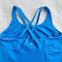 Lululemon extreme energy cornflower blue  paisley print tank top Photo 3