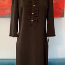 Karl Lagerfeld  size 4 S Small new black dress Photo 0