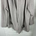 Cyrus Stitch Fix Evolution By  Neutral Ribbed Knit Hooded Cardigan Size 3X Photo 4