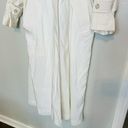 Vintage 80s TOTES White Rain Long Sleeves Jacket Button Front Trench Coat Size 8 Photo 4