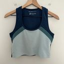 Peloton X BEYOND YOGA- Color In Spacedye Colorblock Cropped Tank Workout Bra Photo 0