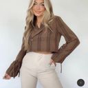 Lane 201 NWT Brown Cropped Blazer! Photo 0