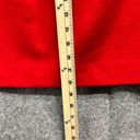 Pendleton  Skirt Womens 10 Red Lined Virgin Wool Pencil Midi Vintage 90s Classic Photo 7