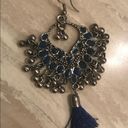 Blue Dubai Jingle Tassel charm earrings Photo 1