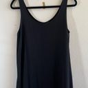 Max Mara ‘S  Dress Black Scoop Neck Sleeveless Maxi Slip Dress Sz S EUC LBD Photo 3