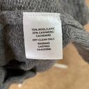 Halogen  Dark Grey Cashmere Blend Duster / Sweater Coat Size Medium Photo 5