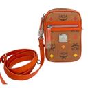 MCM New  Mini Messenger Logo Monogram Skyoptic Crossbody Bag Photo 8