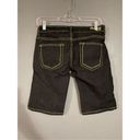 Bubblegum  Black Denim Bermuda Shorts Size 5/6 Photo 3