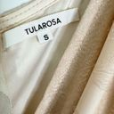 Tularosa  Renee Midi Dress in Sandstone with Shimmer Size S Photo 9