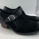 Earth Origins  Oakland Addie Clogs Booties Shoes Women's Size 9.5M Black Suede Photo 7