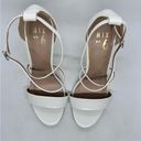 mix no. 6  “Zaydia” White Strappy Heels Women’s Size 8 Photo 2