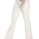 Nine West  Winter White Wide Leg Trousers Size 10 Photo 1