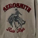 Aerosmith  Riding High Band Sweatshirt size M Photo 3