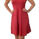 New York And Company Salmon Pink Fit & Flare Sleeveless Dress Size XS  Skater Dress Photo 2