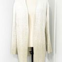 Croft & Barrow  Small White and Gold Metallic Ombré Cardigan Sweater Photo 0