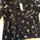 Romeo + Juliet Couture Romeo + Juliet NWT $195 Black Floral Corduroy Photo 3