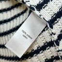 Maurice's  Cardigan Sweater Open Front Hooded Striped NWT 100% Cotton Large Knit Photo 2