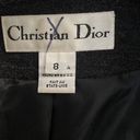 Christian Dior  Open Front Gray Blazer Size 8 Photo 3