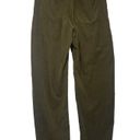 ZARA  Olive Green Corduroy Bag Waist Pants women sz 00 Photo 3