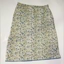 Gap Vintage 90’s  pastel ditsy floral pencil skirt size/6 Photo 0