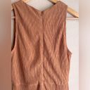 Nordstrom Floret Studios  Plisse Wide Leg Jumpsuit in Copper Photo 1