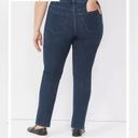 Lane Bryant  Signature Fit Straight Leg Jeans Dark Wash Photo 1