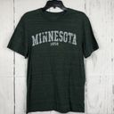 Blue 84  Womens Size S Minnesota 1858 T Shirt Heather Green Short Sleeve Photo 0