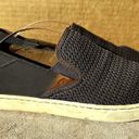 Olukai  Pehuea Breathable Slip On Shoes Lightweight Mesh Cushioned Black US 8 Photo 2