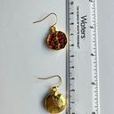 “Persephone” Greek Goddess Pomegranate Seed Garnet Stone Halved Fruit Earrings Multiple Photo 2