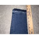 frame denim Frame Jeans Size 26 L26 Blue Cigarette High Rise Crop Denim Ali Frayed Womens Photo 6