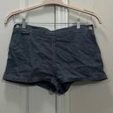 Polo  Jeans Company Ralph Lauren Navy Blue Uniform Basics Striped Shorts Size 8 Photo 0