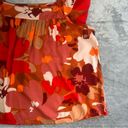 Sanctuary  Red Orange Colorful Ruffle Cami Photo 7