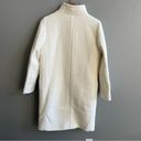 J.Crew  NWT Textured Wool Blend Coat in Ivory Size 8 Photo 6