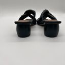 Twisted Journee Signature Sandals Womens 8.5 Black Leather Charlize  Slip On NEW Photo 4