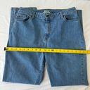 L.L.Bean  Classic Fit High Rise MOM Jeans Light Wash Size 14 Photo 7